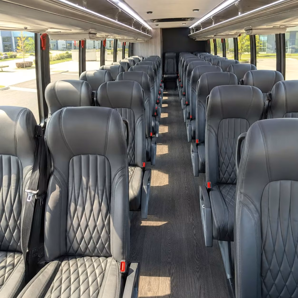 30 passenger minibus interior