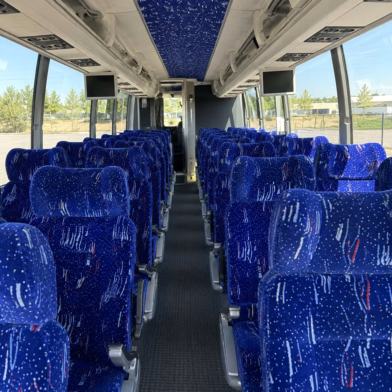 fullerton charter bus interior gallery