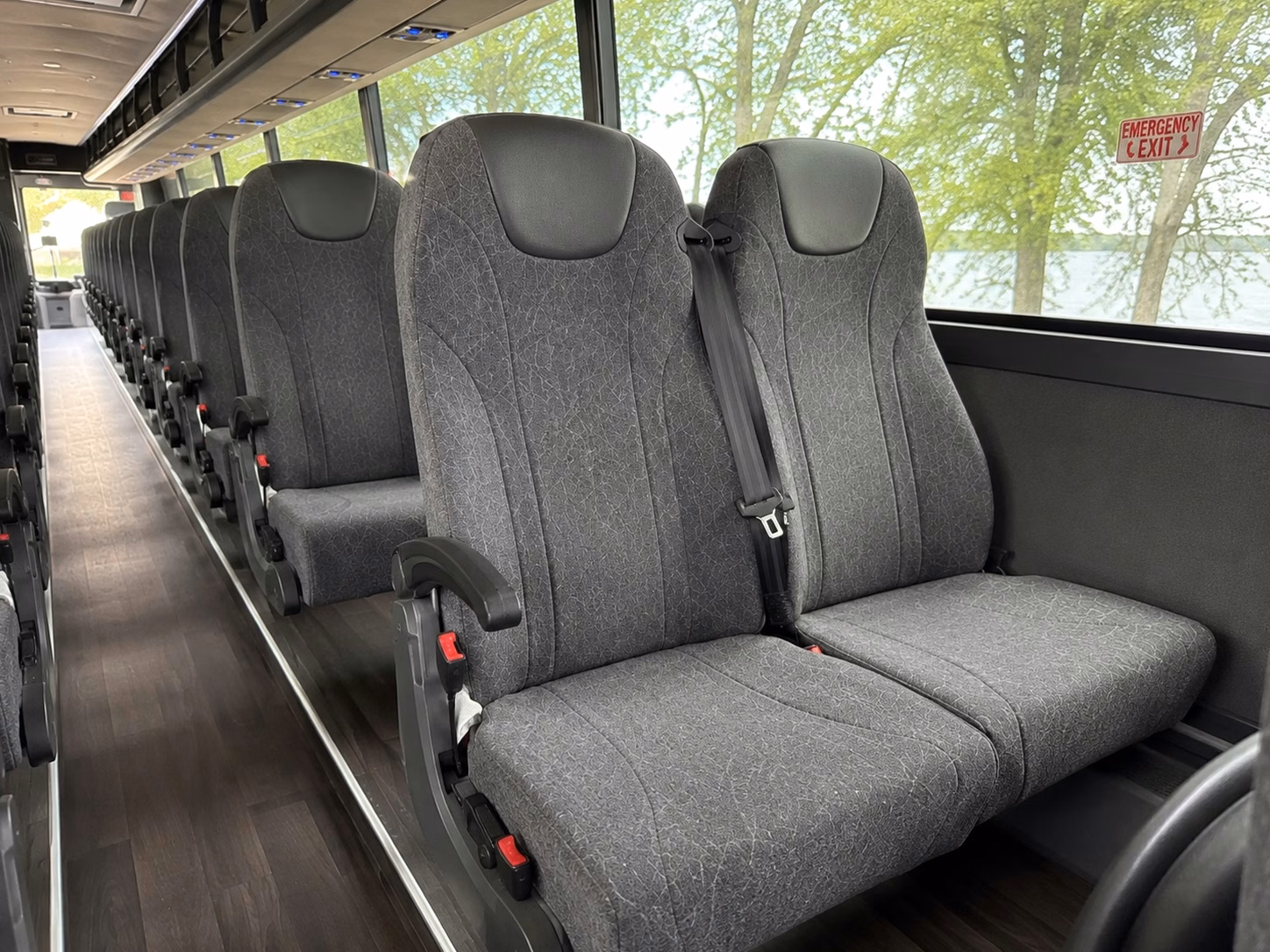 fullerton charter bus rental inside