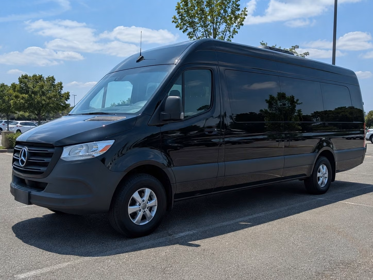 fullerton sprinter van rental with driver