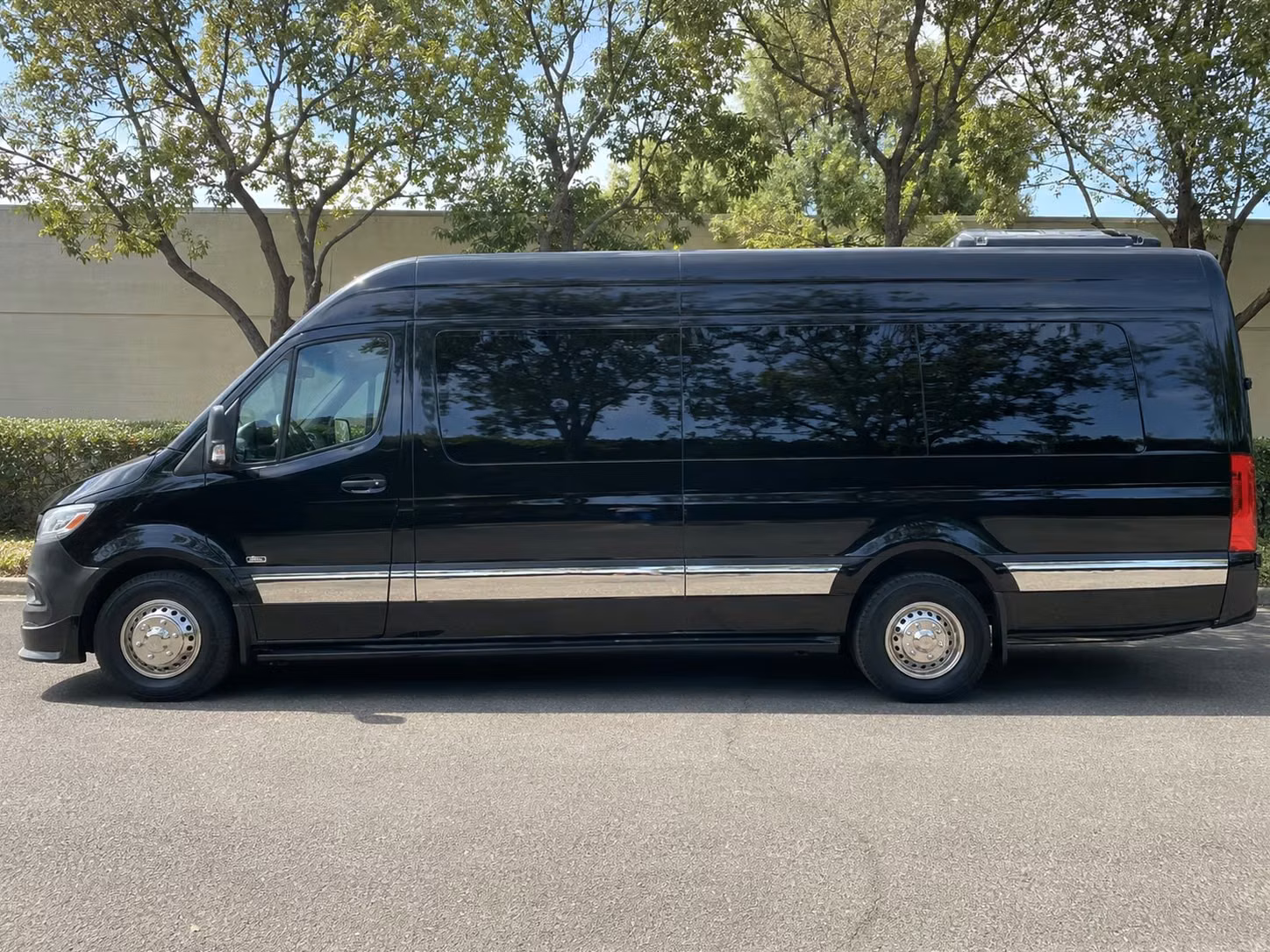 sprinter van with driver